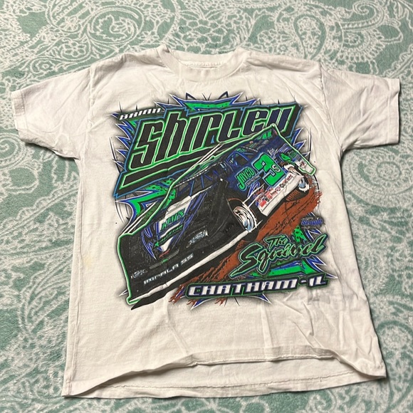 Brian Shirley Racing T-shirt small boys - Picture 1 of 3